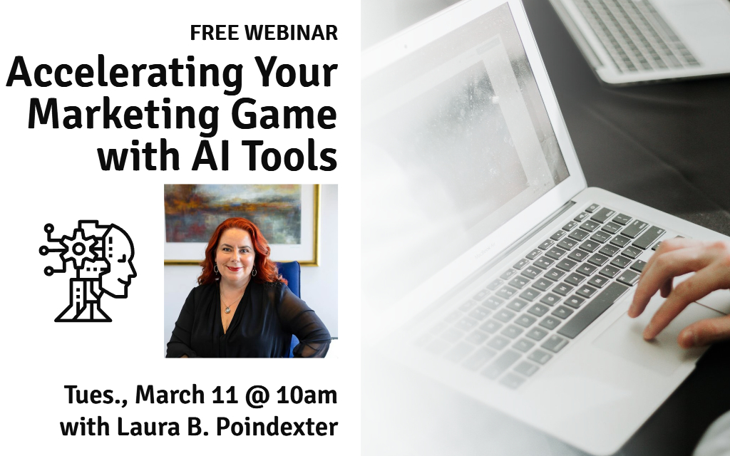 Webinar: Accelerating Your Marketing Game with AI Tools cover image